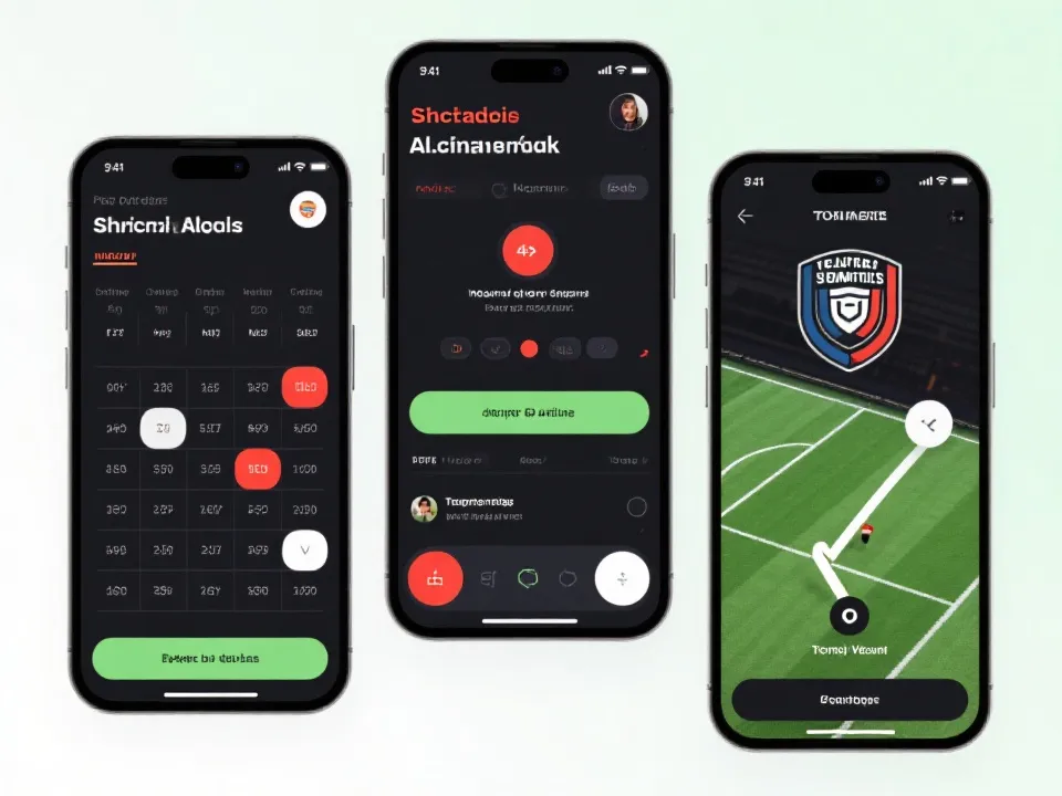 世界杯App赛程与验证功能示意图